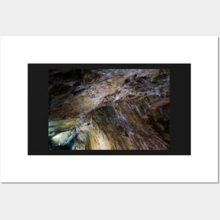 Inside Ialomitei cave, Bucegi mountains, Romania, Bucegi National Park Posters and Art